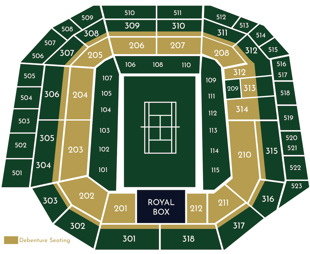 Buy Official Wimbledon Debenture tickets for The Championships 2024