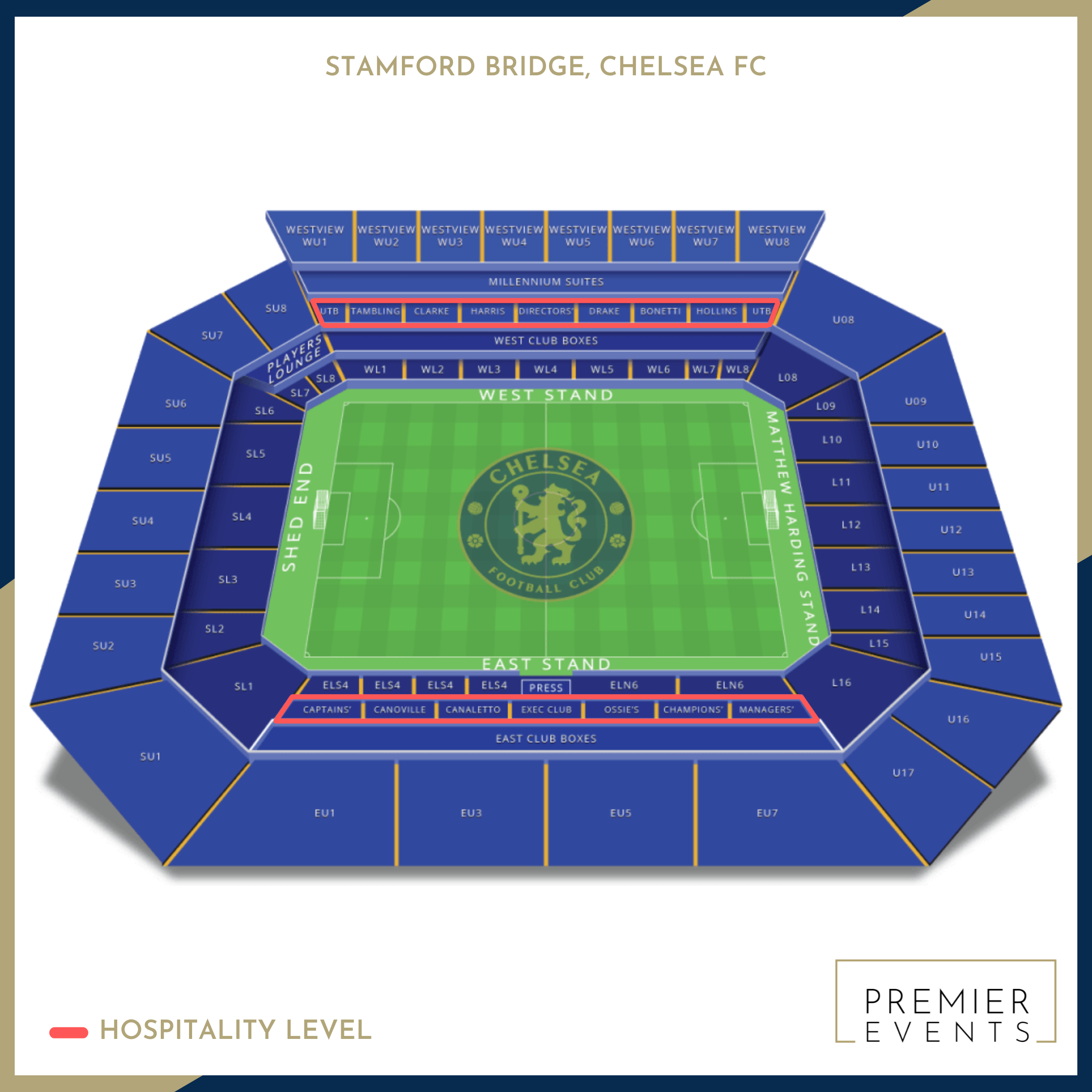 Chelsea FC Official Ticket & Hospitality Packages